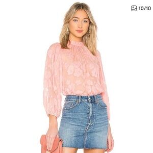 Ulla Johnson Aldine Floral Top Sz 6